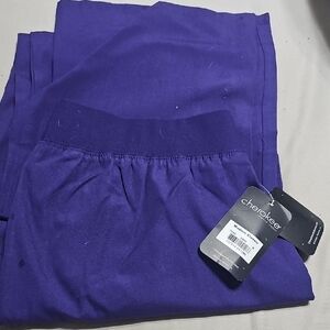 Cherokee Deep Purple Scrub Pants